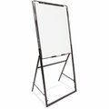 Agilidad 26 x 35 in. Adjustable Aluminium Presentation Easel - Black AG2656021